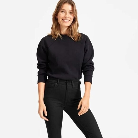 NEW Everlane The High Rise Skinny Jean in Black - Size 30 - Picture 11 of 14